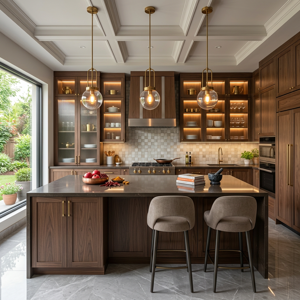 Island Kitchen Design in gurugram