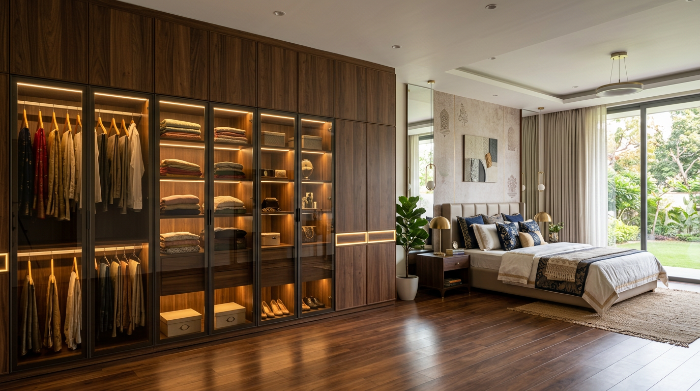 Modular Wardrobe in gurugram