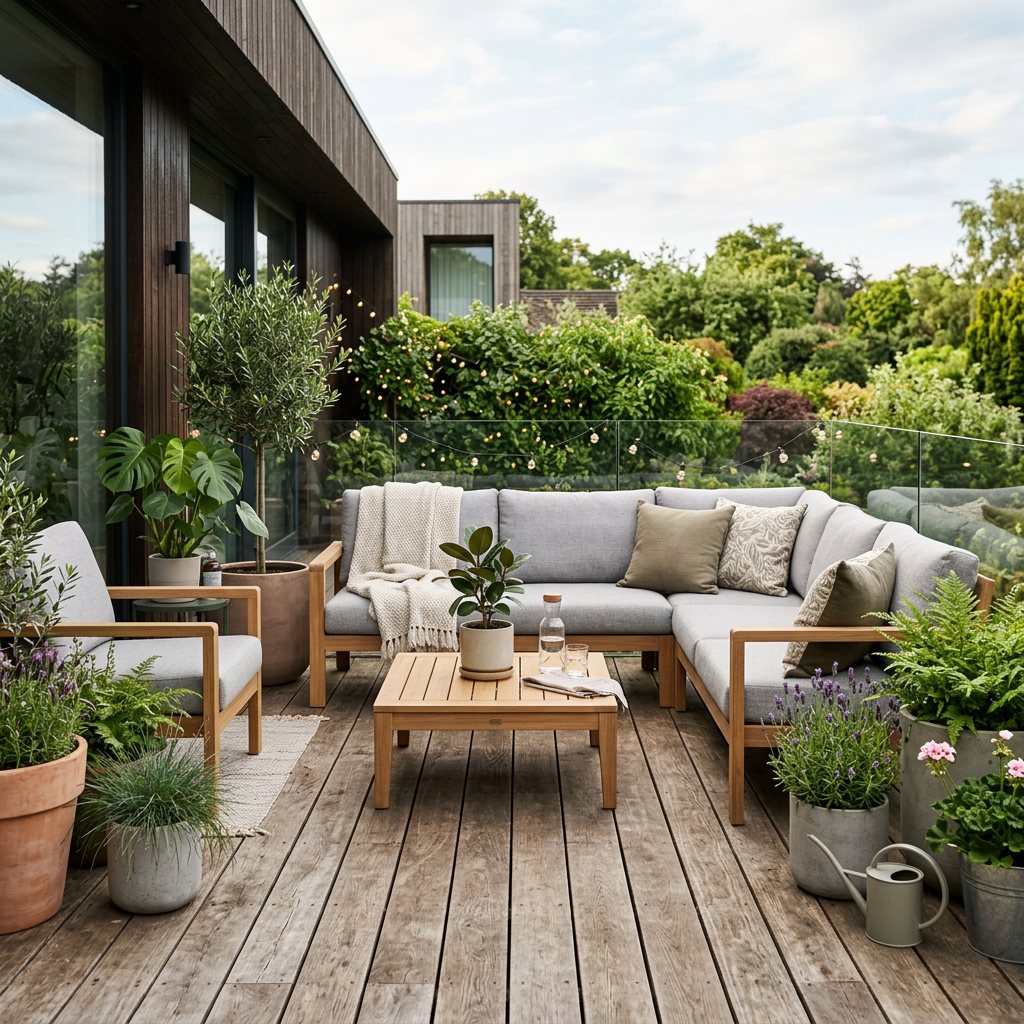Outdoor Seating Setup in gurugram