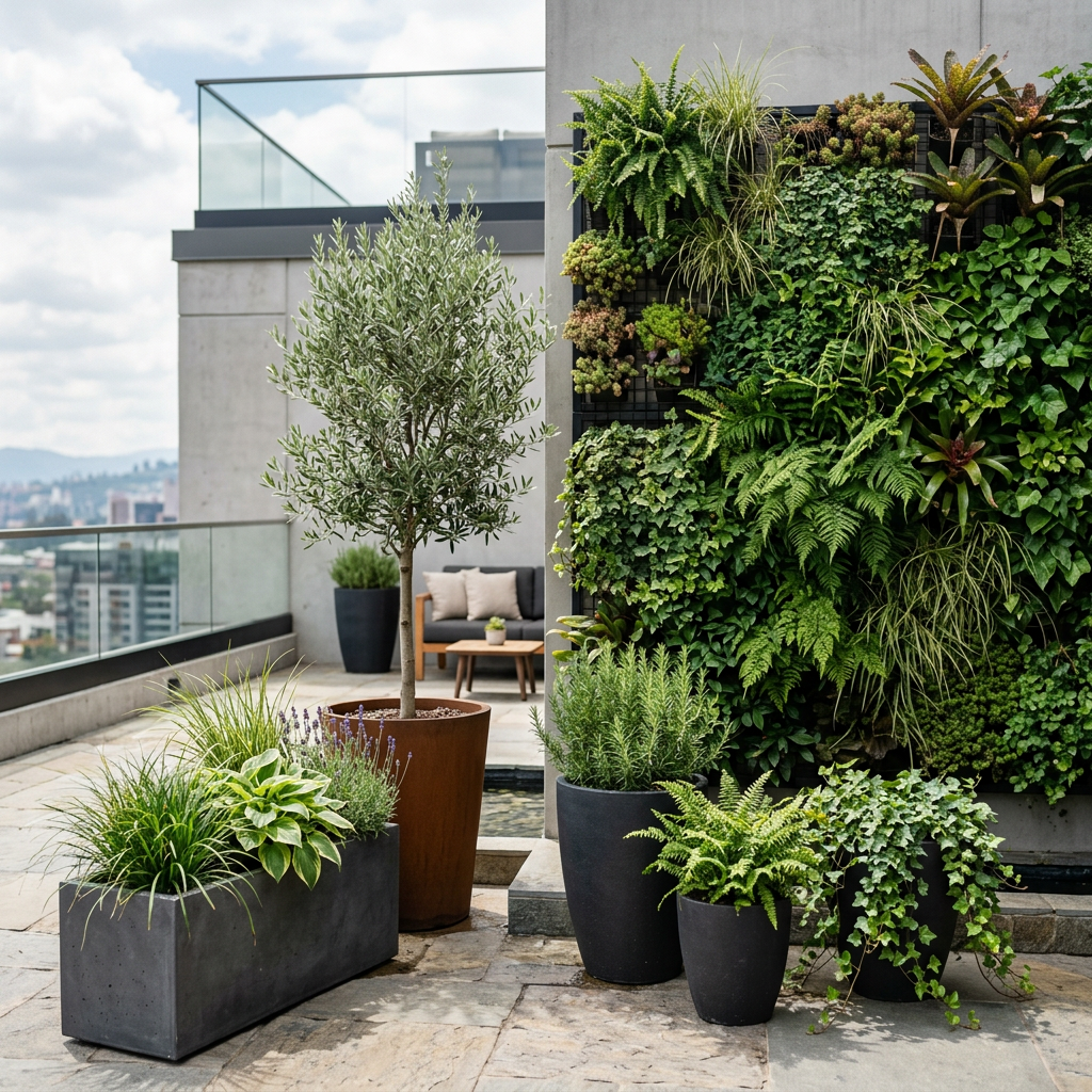 Planters & Green Wall Installation in gurugram