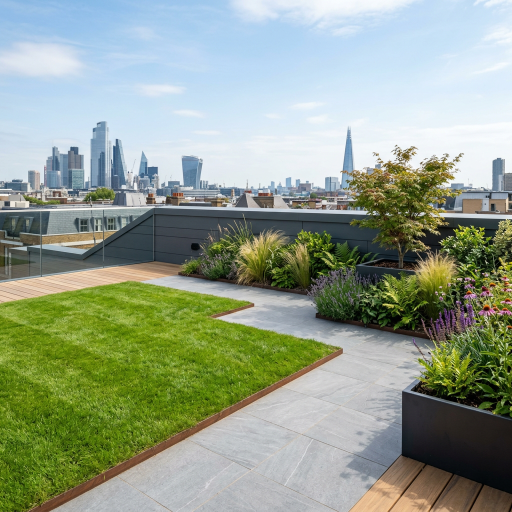 Rooftop Garden Design in gurugram