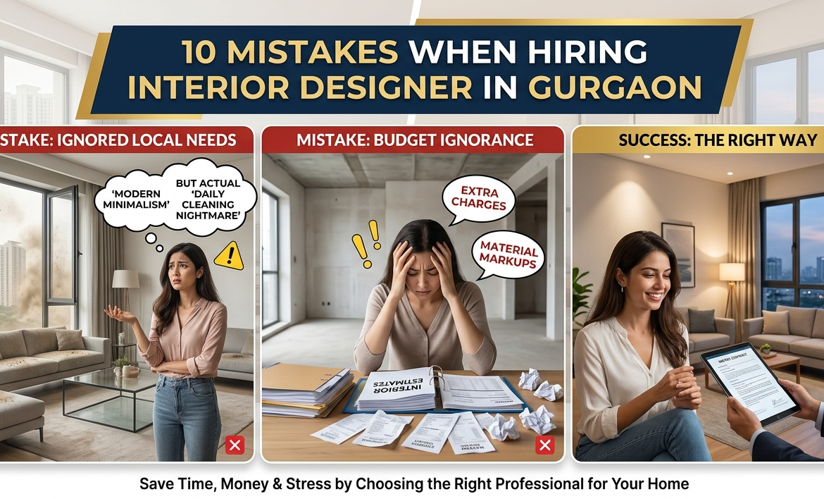 Hiring Interior Designer Gurgaon